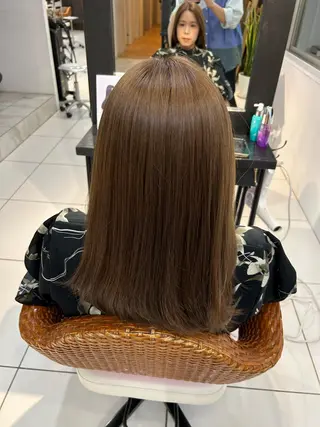 ロング DIFINO所属・林 星那のヘアスタイル