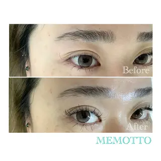 マツエク・マツパ MEMOTTO CHIHIROのマツエク・マツパデザイン