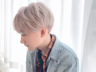 ショート カラー メンズ EMANON天神所属・Hitomi Ezakiのヘアスタイル