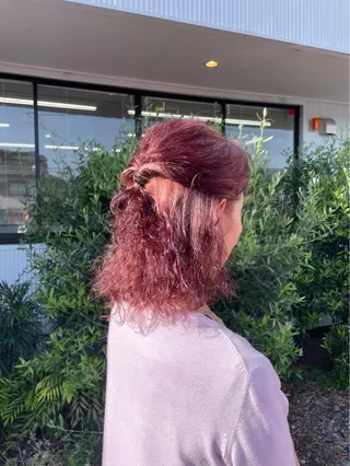 ミディアム カラー Latte川原店所属・金古 美優のヘアスタイル