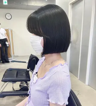 ショート カラー レイヤーカット/ルー ツカラー/EMIRIのヘアスタイル