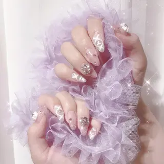 ネイル Mariko【韓国 ワンホン 長さだし】のネイルデザイン