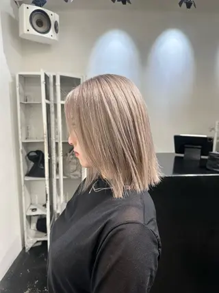 ミディアム カラー 🎀ツヤ髪韓国網紅 ヘアミカ🎀のヘアスタイル