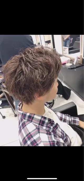 メンズ 🦖店長🦖pino #しのだスペシャルのヘアスタイル