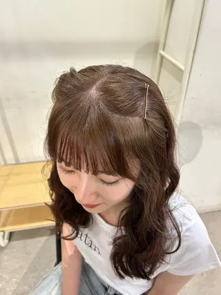 ロング 顔周り/レイヤー/ 透明感/あやか💕のヘアスタイル