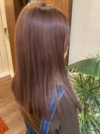 ミディアム しもかわ かほのヘアスタイル