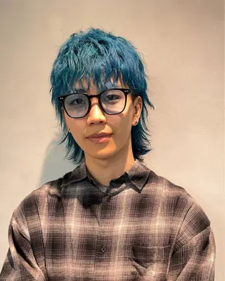 カラー メンズ 池谷 玲哉のヘアスタイル