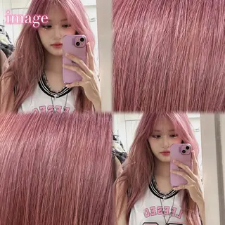 ロング カラー 💍韓国風カラー💍 横浜💍MIU💍のヘアスタイル