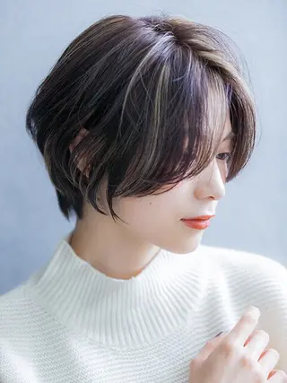 ショート カラー CIEL 四条河原町所属・🧴カワバタ🧴 /暖色/髪質改善のヘアスタイル
