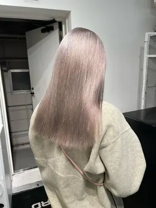 ロング カラー 🎀ツヤ髪韓国網紅 ヘアミカ🎀のヘアスタイル