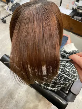 ショート 🔵RIKU🟢 髪質改善/縮毛矯正のヘアスタイル