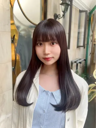 ロング 毛流れレイヤーカット Yudaiのヘアスタイル