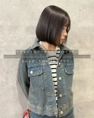 ショート カラー Grow by NYNY 坂本 理輝のヘアスタイル