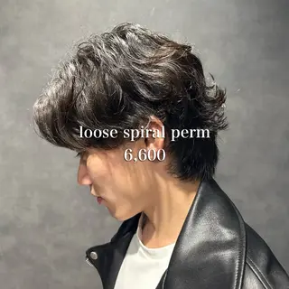 ショート パーマ メンズ 【メンズ特化】 サエキカズマのヘアスタイル