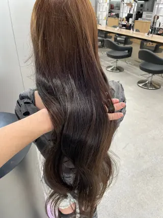 セミロング 💍大人デザイン /ハイトーン♡リクトのヘアスタイル