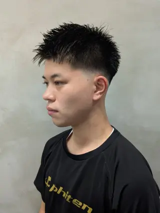 メンズ 鳥取のなんでも美容師 松井たかゆきのヘアスタイル