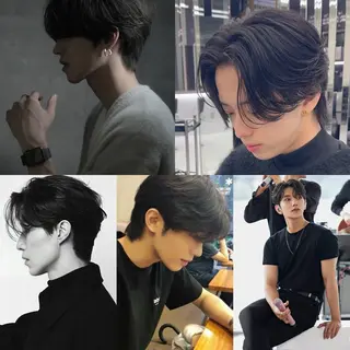 パーマ メンズ 柴田 賢のヘアスタイル