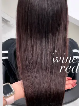 セミロング Hina🎀♡ 暖色/縮毛のヘアスタイル