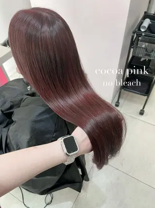 カラー RENA ショートモデル募集中のヘアスタイル