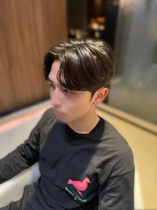 ショート パーマ メンズ YUKI🇰🇷 カルマ／ダウンパーマのヘアスタイル