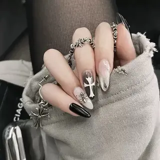ネイル kao nail マグネット/長さだしのネイルデザイン