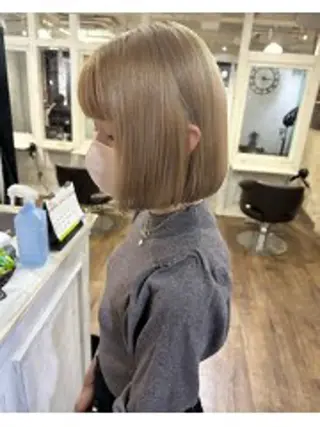 ショート カラー ダブルカラー/sh unのヘアスタイル