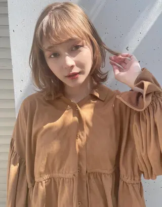 ミディアム Lien🌈 立川のヘアスタイル