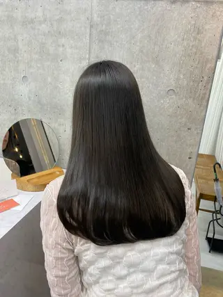 セミロング 透明感 color♡ Ibukiのヘアスタイル