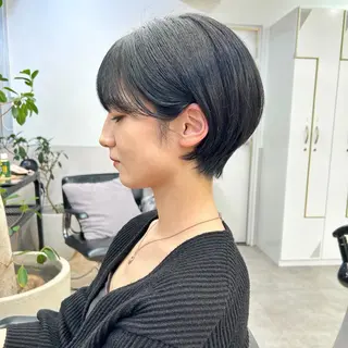 ショート カラー sara/ハンサム ショート【蔵前】のヘアスタイル