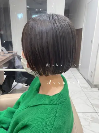 ショート 白髪ぼかしシークレッ トハイライト/店長のヘアスタイル