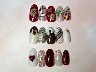 ネイル Queennail 北堀江megumiのネイルデザイン
