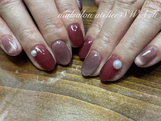 ネイル ヘアーサロン大野所属・nailsalon SWATiのネイルデザイン