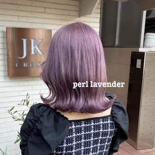 ミディアム カラー ハイトーンカラー 🍬Rinka🍬のヘアスタイル