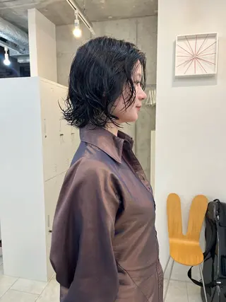 ショート パーマ NOUN所属・eri kinjoのヘアスタイル