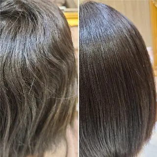 ミディアム Ash 店長　山下達也のヘアスタイル