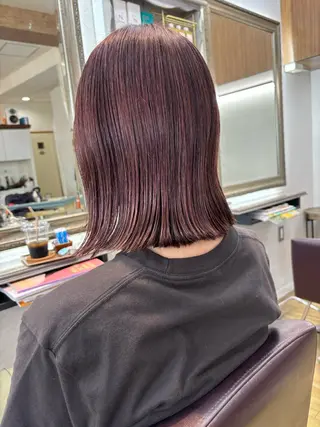 ミディアム カラー grand juteのヘアスタイル