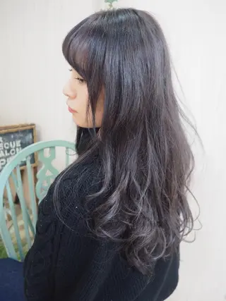 ロング 【全部無料🙇】 おがわようしんのヘアスタイル