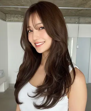 ロング 藤田大夢 /liberte高崎のヘアスタイル