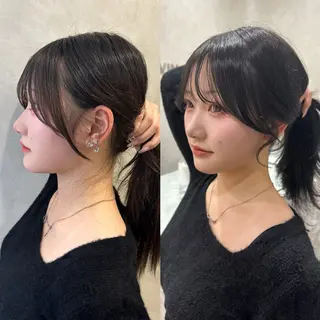 ロング SALOWIN原宿AROA店所属・顔まわり神カット✂︎ 齋藤雄大【表参道】のヘアスタイル