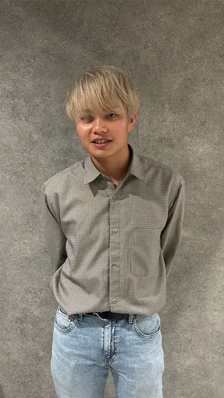 ショート カラー メンズ りんと/メンズ/ 艶カラーのヘアスタイル