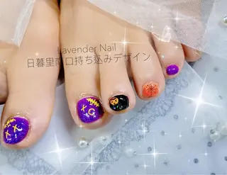 ネイル ラベンダー💖日暮里 ルル💖ネイルのネイルデザイン