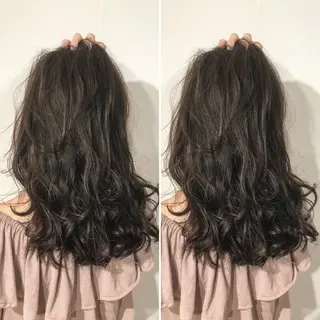 パーマ ハイトーン/レイヤー /ケアブリーチ石川治のヘアスタイル