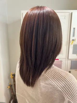 セミロング タカムラ ミイユのヘアスタイル