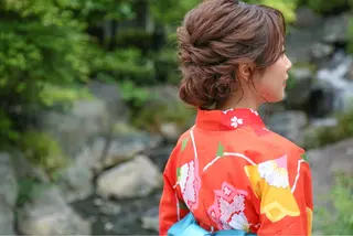 ミディアム カラー パーマ ヘアアレンジ メンズ 福元友梨 ディレクター✂️のヘアスタイル