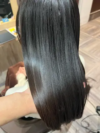 セミロング 阿部 拓也のヘアスタイル