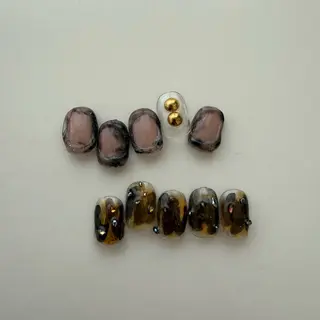 ネイル Yu_me 北堀江店所属・Yu_me 北堀江 chikaのネイルデザイン