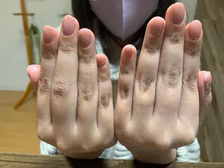 ネイル うる艶♡透明感ネイル Rirashiaのネイルデザイン