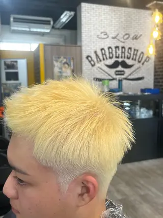 カラー barber shop  BLOW所属・BARBERSHOP BLOWはるとのヘアスタイル