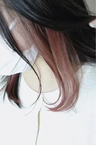 ミディアム カラー 土居 正季のヘアスタイル