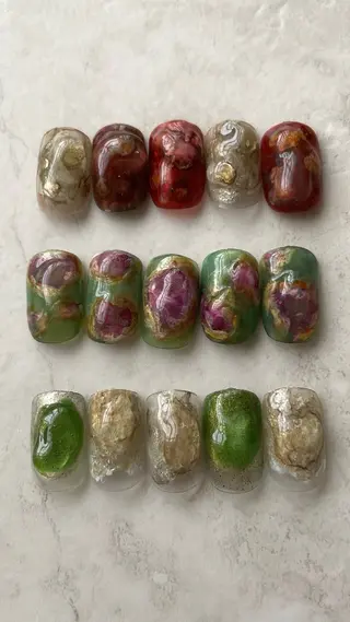 ネイル "achoe" コエ HARUNAのネイルデザイン